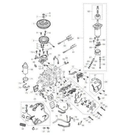 JOINT D'ORIFICE D'ÉCHAPPEMENT AU RALENTI