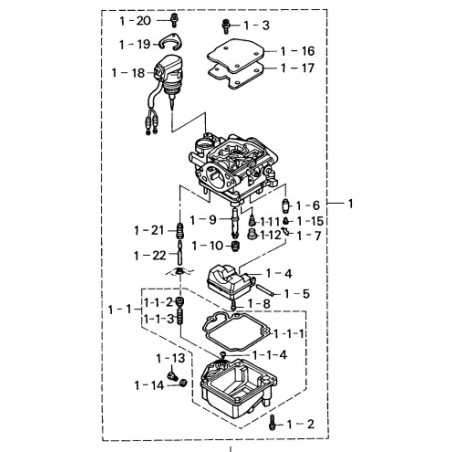 CARBURATEUR SUPERIEUR MFS 25A