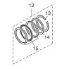 JEU DE SEGMENTS DE PISTON MFS 40A/50A