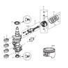 JEU DE SEGMENTS DE PISTON MFS 40A/50A