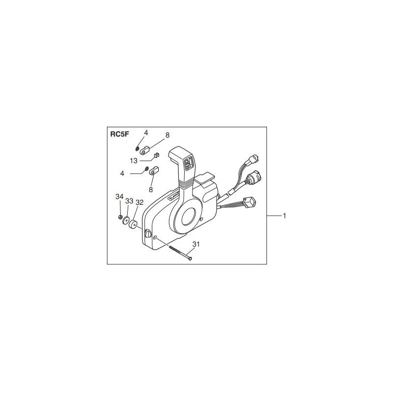 TÊTE DE COMMANDE À DISTANCE MFS 40A/50A