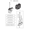 KIT D'INTERRUPTEUR DE FIN DE COURSE D'INCLINAISON MFS 40A/50A