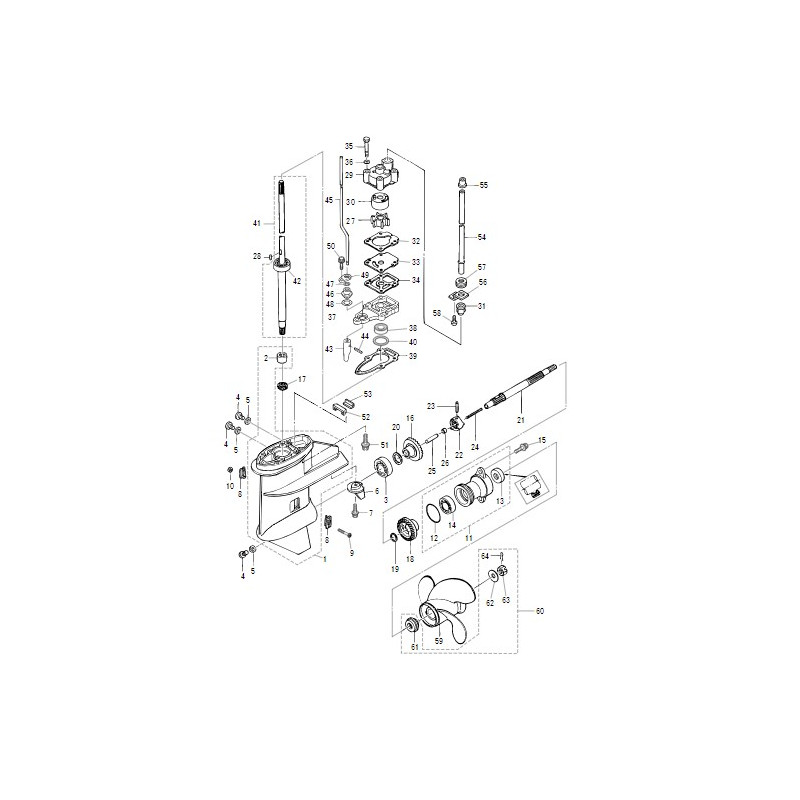 HELICE 7" 3 x 226 x 178 MFS 6A3/8A3/9.8A3