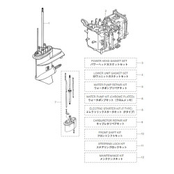 KIT JOINTS CARBURATEUR MFS6BZ/8B/9.8B