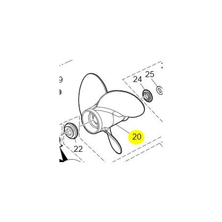 HELICE 3x290x279 (11") MFS60A