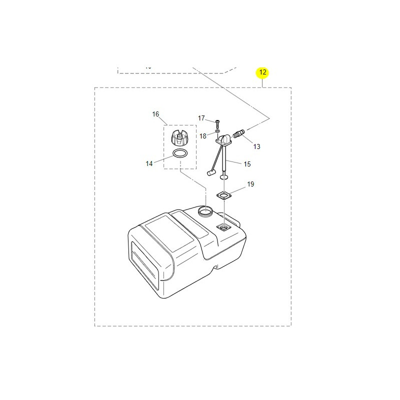 RESERVOIR CARBURANT MFS60A