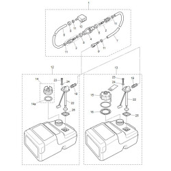 RÉSERVOIR DE CARBURANT MFS25C/30C