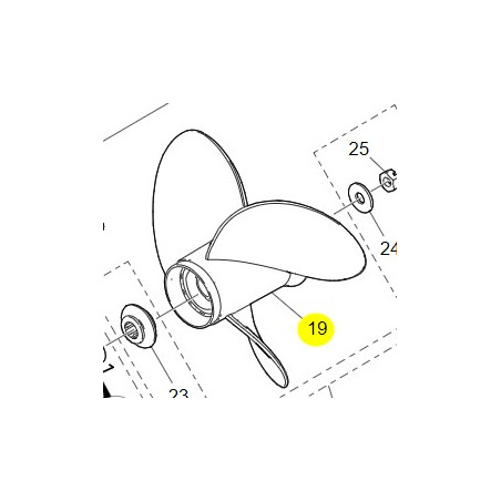 HELICE (10") UL MFS25D/30D
