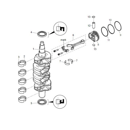 JOINT HUILE MFS75/90/100/115/140A