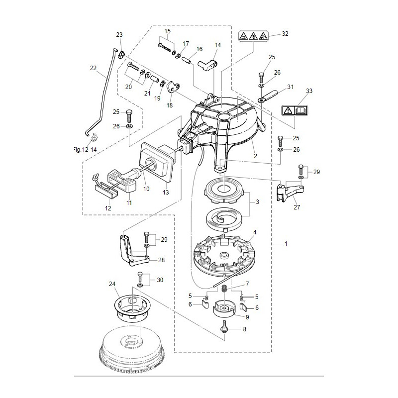 ENSEMBLE DE LANCEUR A RECUL