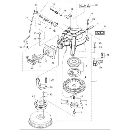 ENSEMBLE DE LANCEUR A RECUL