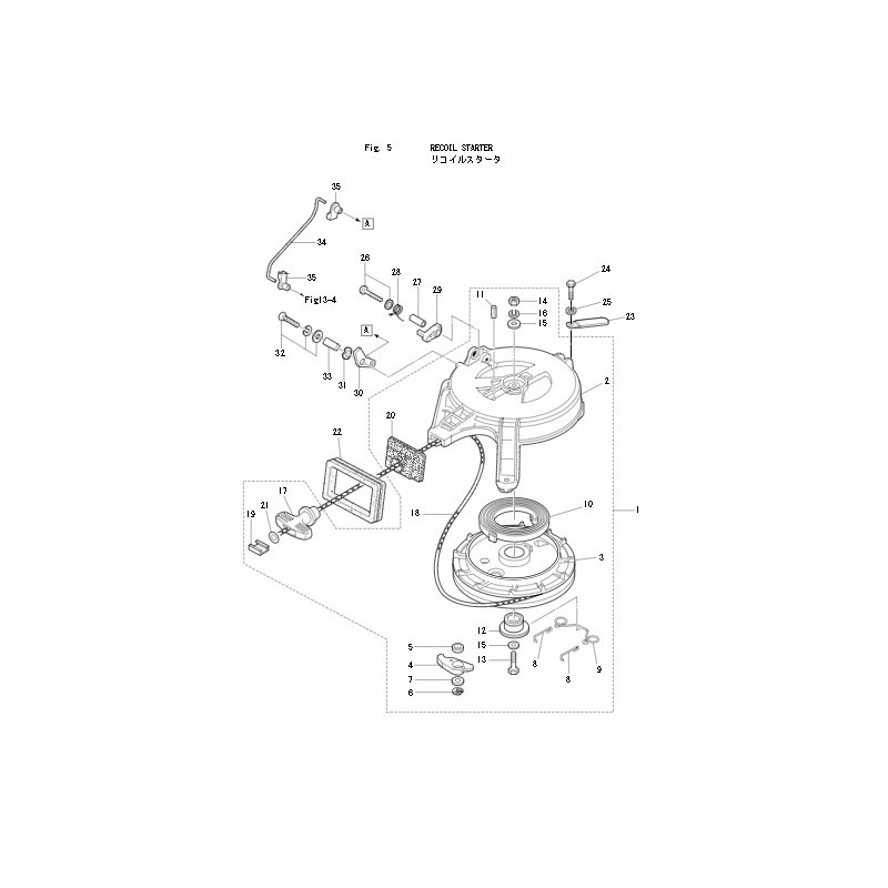ENSEMBLE DE LANCEUR A RECUL