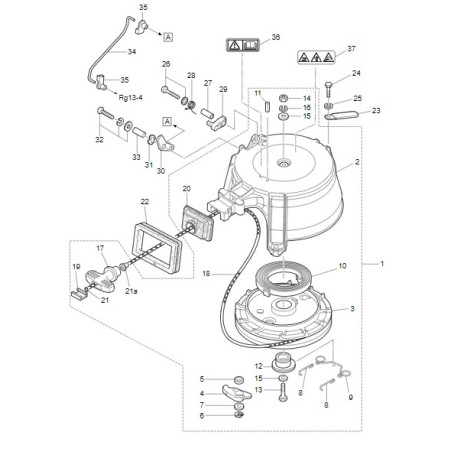 ENSEMBLE DE LANCEUR A RECUL