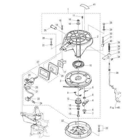 ENSEMBLE DE LANCEUR A RECUL