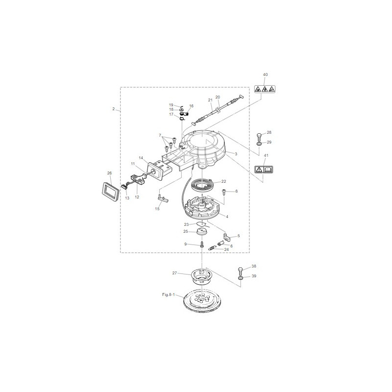 ENSEMBLE DE LANCEUR A RECUL