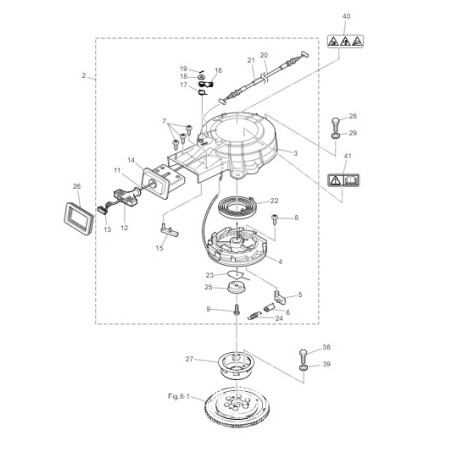 ENSEMBLE DE LANCEUR A RECUL