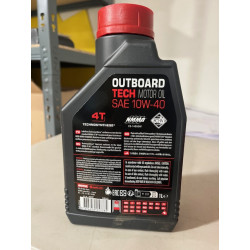 HUILE TECH MOTUL MOTEUR HORS BORD 4T 10W40 1L