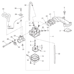 JOINT BRIDE CARBURATEUR
