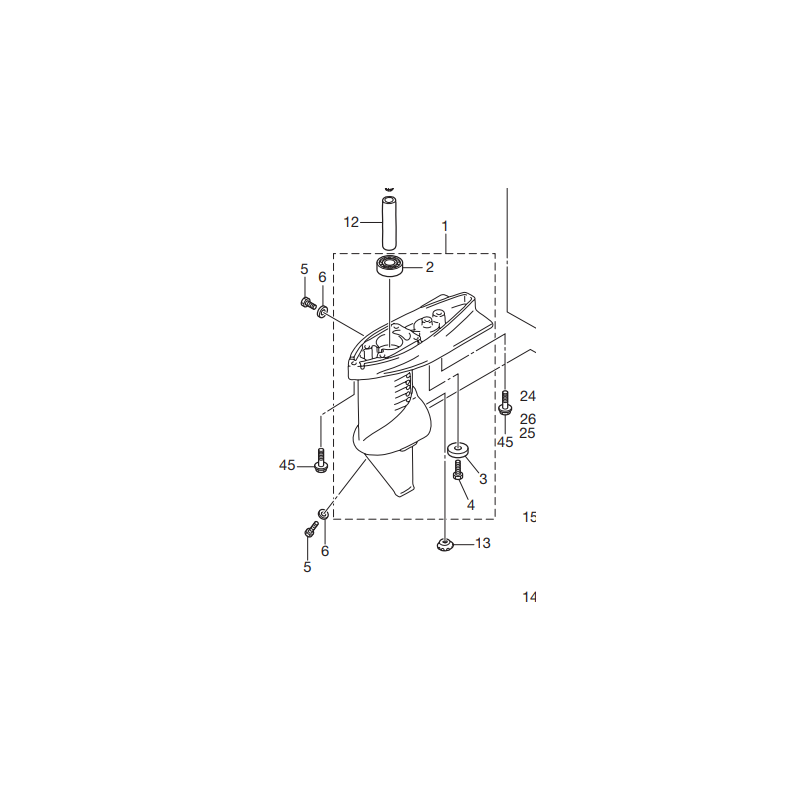 GEAR CASE ASSY