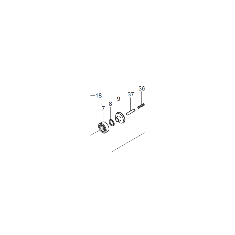 BEVEL GEAR ASSY (A)