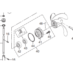 PROPELLER SHAFT HOUSING ASSY