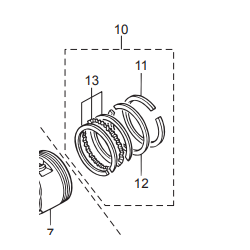 PISTON RING SET