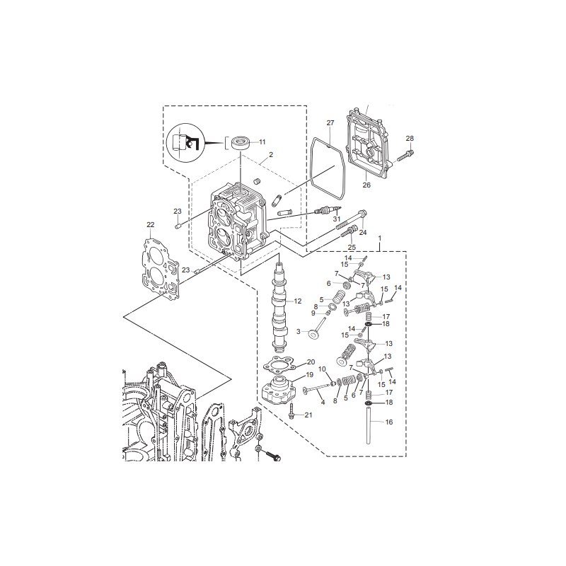 CYLINDER HEAD COMPLETE