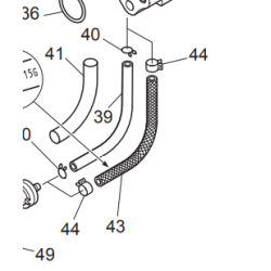 FUEL HOSE W/PROTECTOR