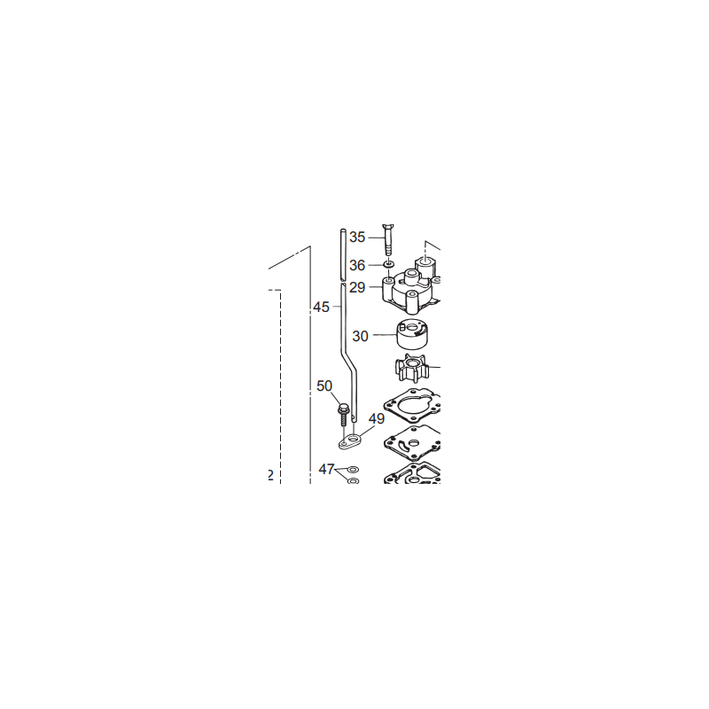 TIGE INVERSEUR (arbre long)