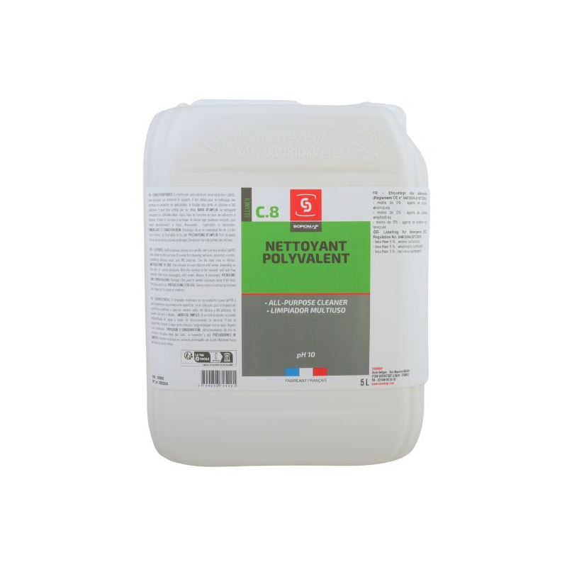 C8 - Nettoyant Polyvalent 5L