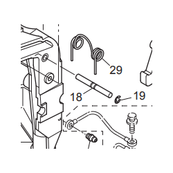 TILT STOPPER SHAFT (UPPER)