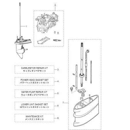 KIT DE REPARATION CARBURATEUR